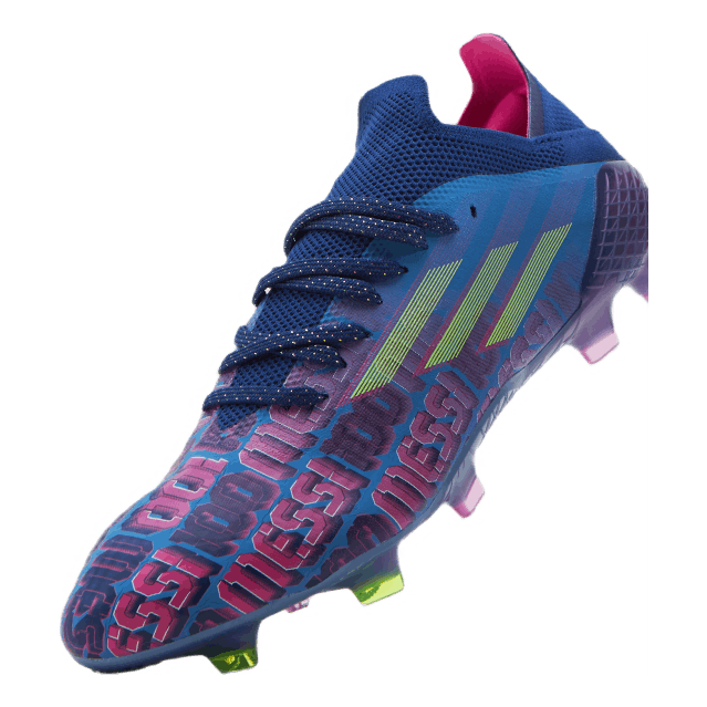 X Speedflow Messi.1 Fg Victory Blue / Shock Pink / Solar Yellow