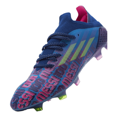 X Speedflow Messi.1 Fg Victory Blue / Shock Pink / Solar Yellow