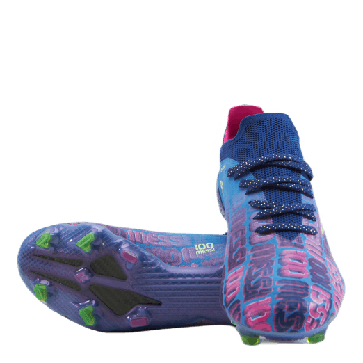 X Speedflow Messi.1 Fg Victory Blue / Shock Pink / Solar Yellow