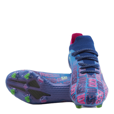 X Speedflow Messi.1 Fg Victory Blue / Shock Pink / Solar Yellow