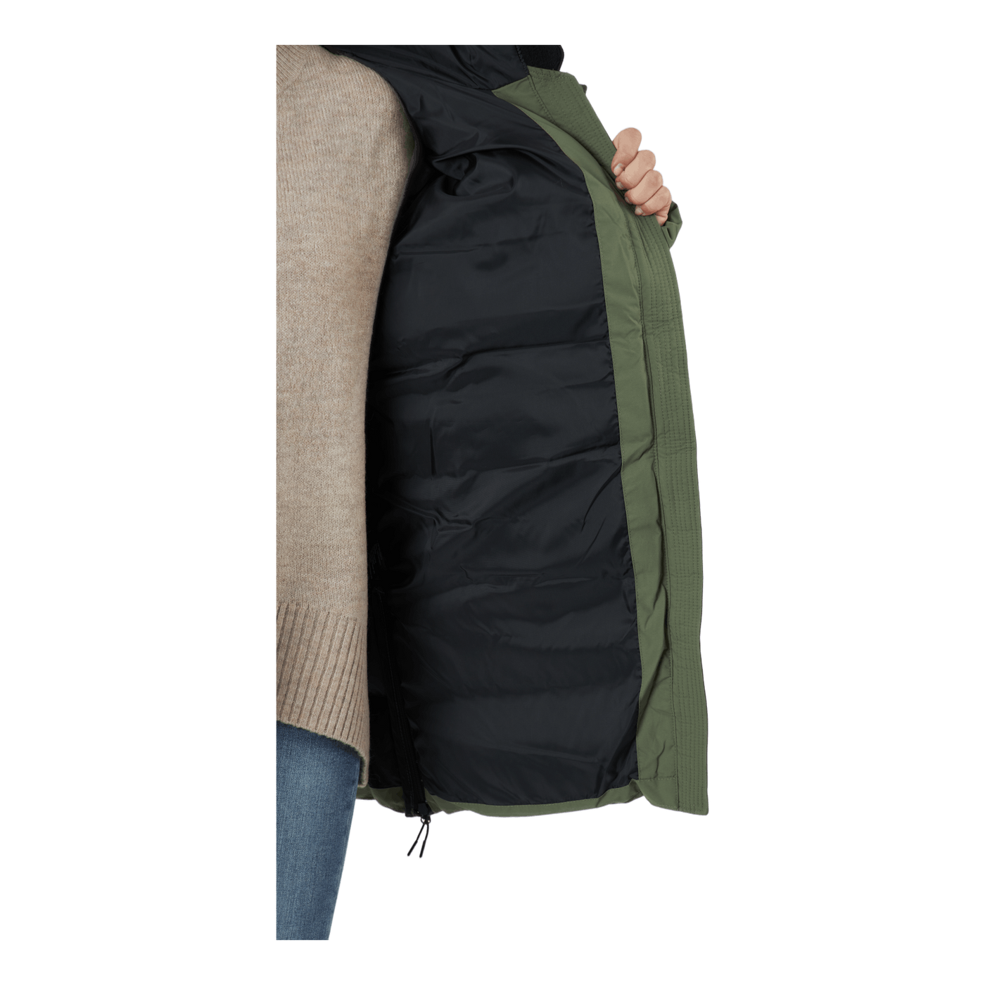 W Aspire Puffy Parka 421 Lav Green