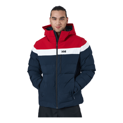 Bossanova Puffy Jacket Navy Red White