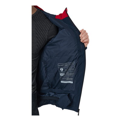 Bossanova Puffy Jacket Navy Red White