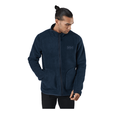 Panorama Pile Jacket Navy