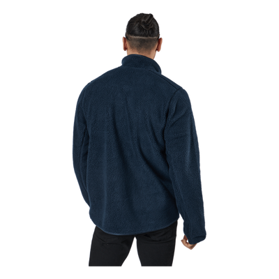 Panorama Pile Jacket Navy