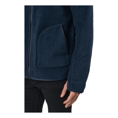 Panorama Pile Jacket Navy