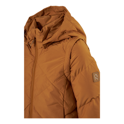 Down Jacket, Paahto Golden Brown