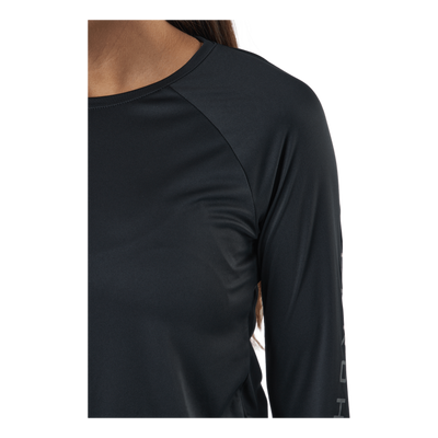 Active Logo Long Sleeve Black