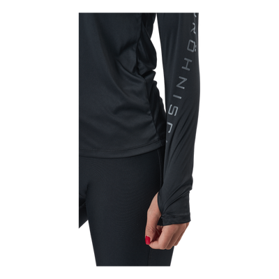 Active Logo Long Sleeve Black