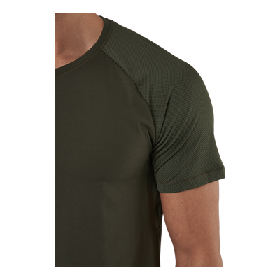 M Structured Tee Forest Green