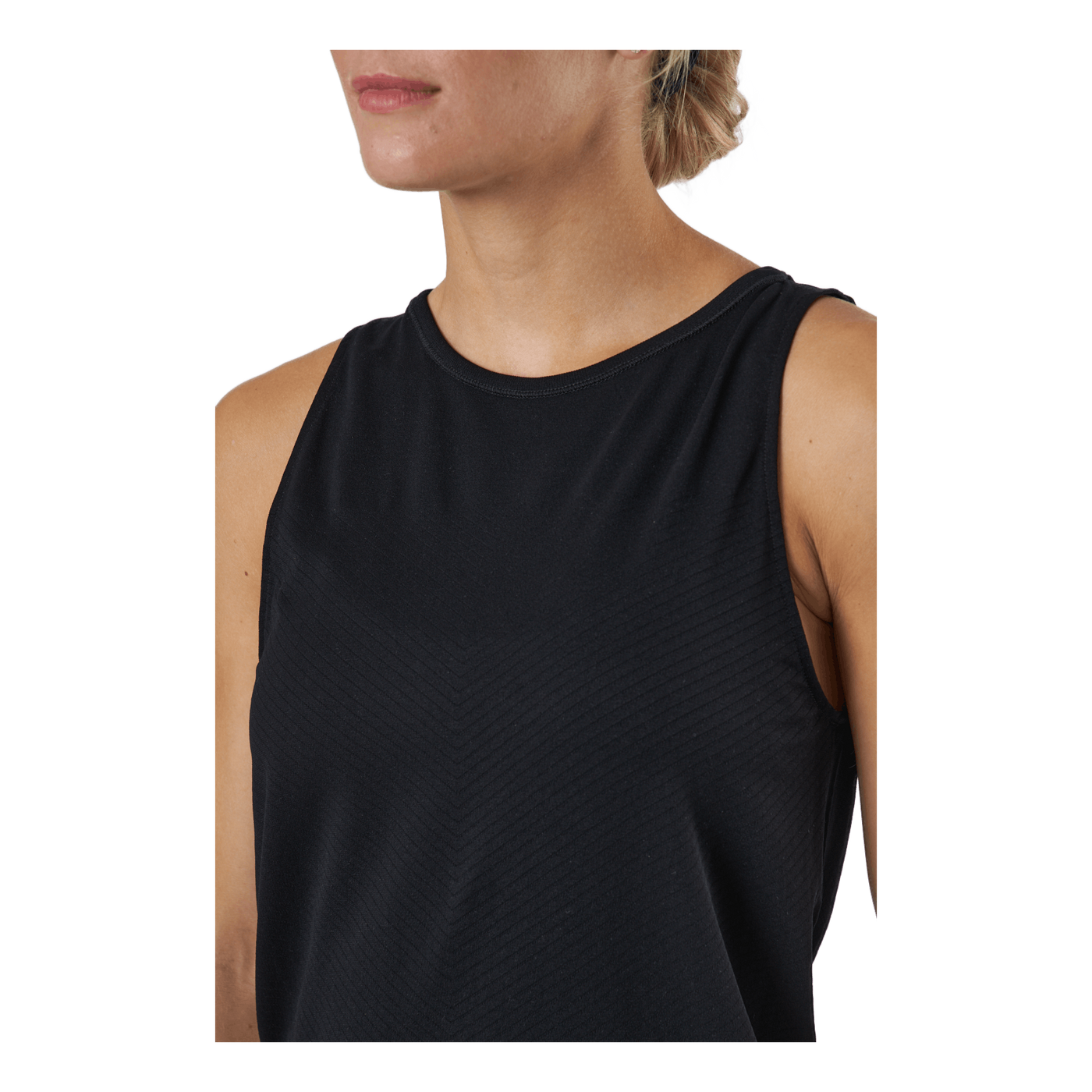 Seamless Blocked Tank Black