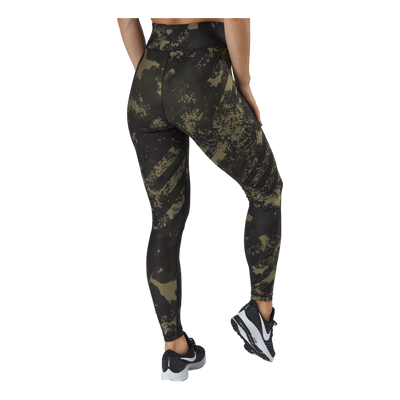 Printed Sport Tights Boost Green