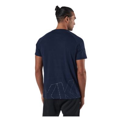 Hmlcima Xk T-shirt S/s Marine