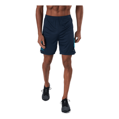 Hmlaction Poly Shorts Black Iris/atomic Blue