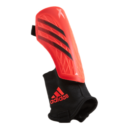 X Shinguard Match Junior Solar Red / White / Solar Yellow / Black