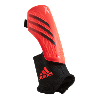 X Shinguard Match Junior Solar Red / White / Solar Yellow / Black