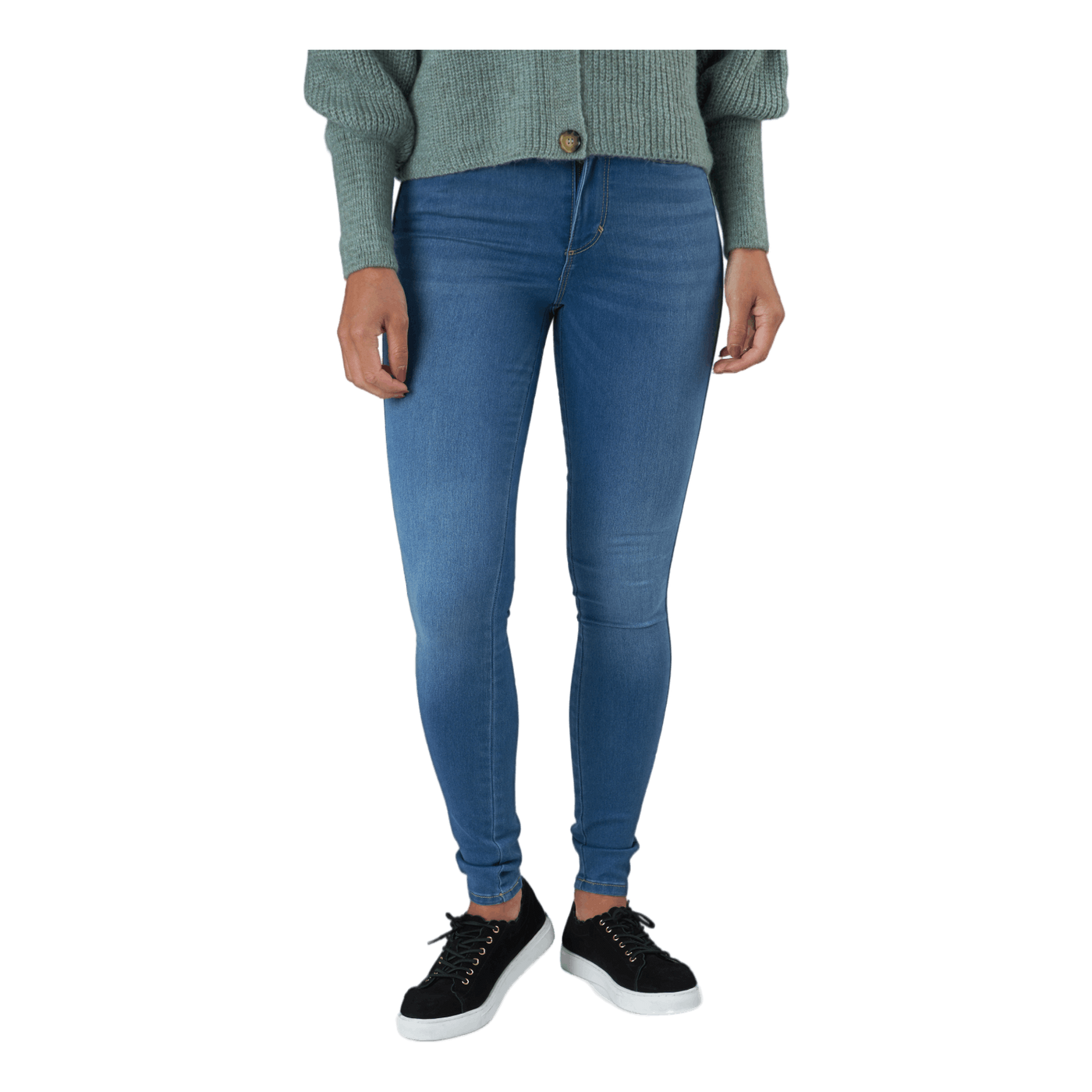 Onlroyal Life Hw Sk Dnm Bj369  Light Medium Blue Denim