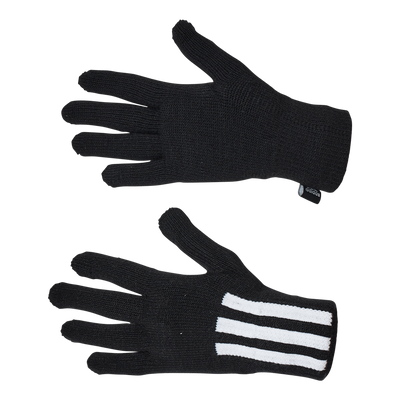 3Stripes Gloves Conductive Black / White / White