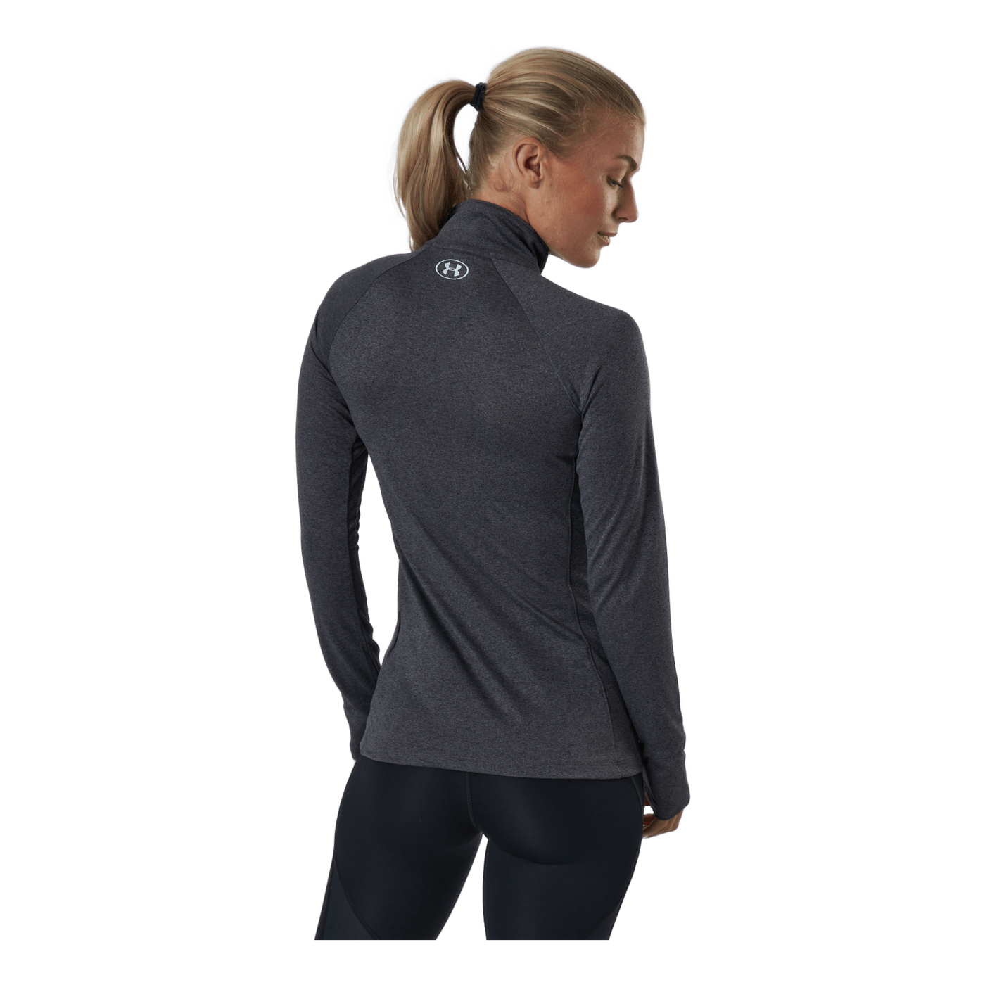 Tech 1/2 Zip - Solid Carbon Heather