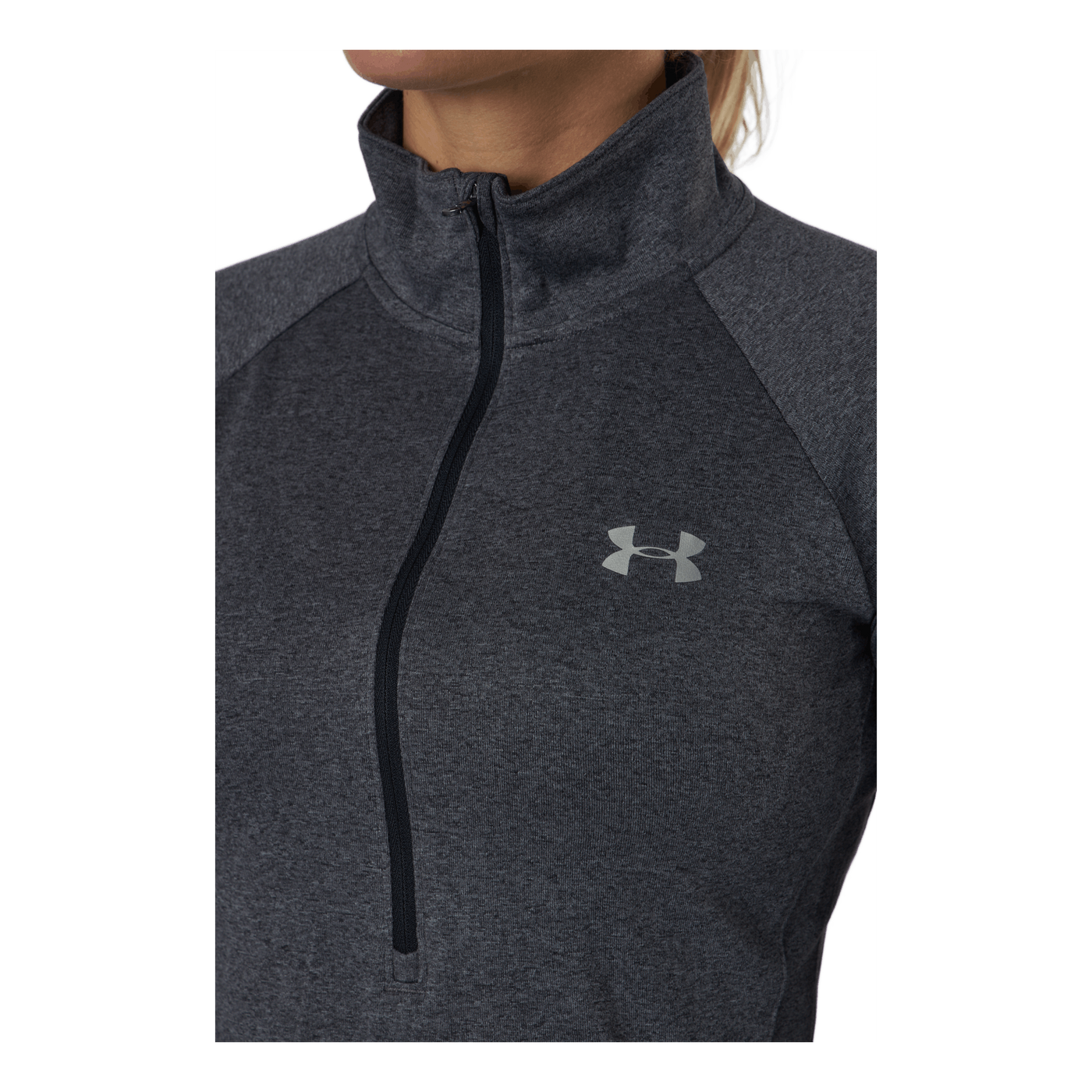 Tech 1/2 Zip - Solid Carbon Heather