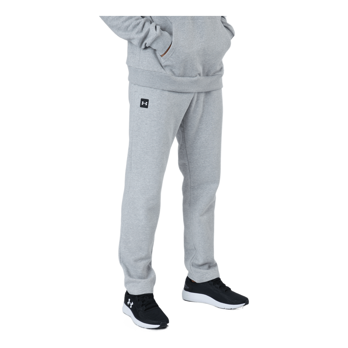 Ua Rival Fleece Pants Mod Gray Light Heather