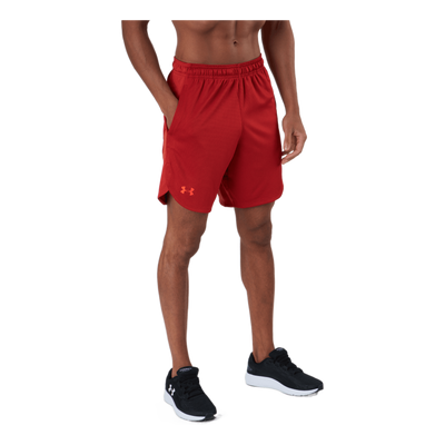 Ua Knit Training Shorts Radiant Red