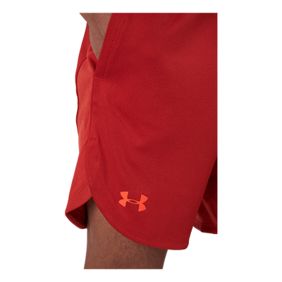 Ua Knit Training Shorts Radiant Red