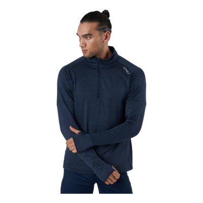 Ignition 1/4 Zip Midnight/silver Reflective