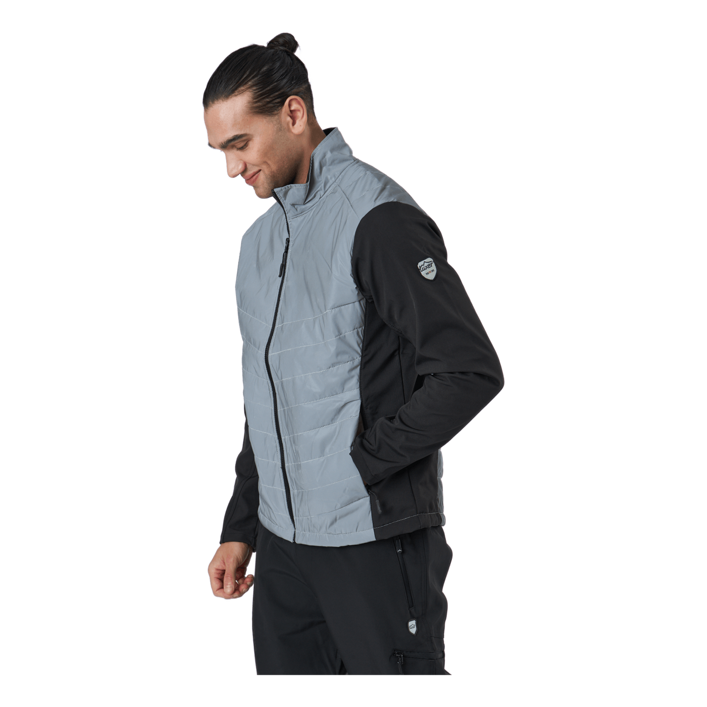 Glow Jacket Reflective Silver