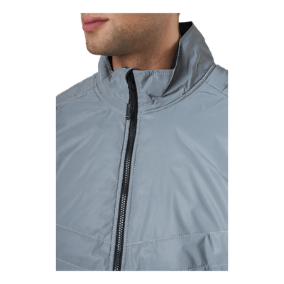 Glow Jacket Reflective Silver