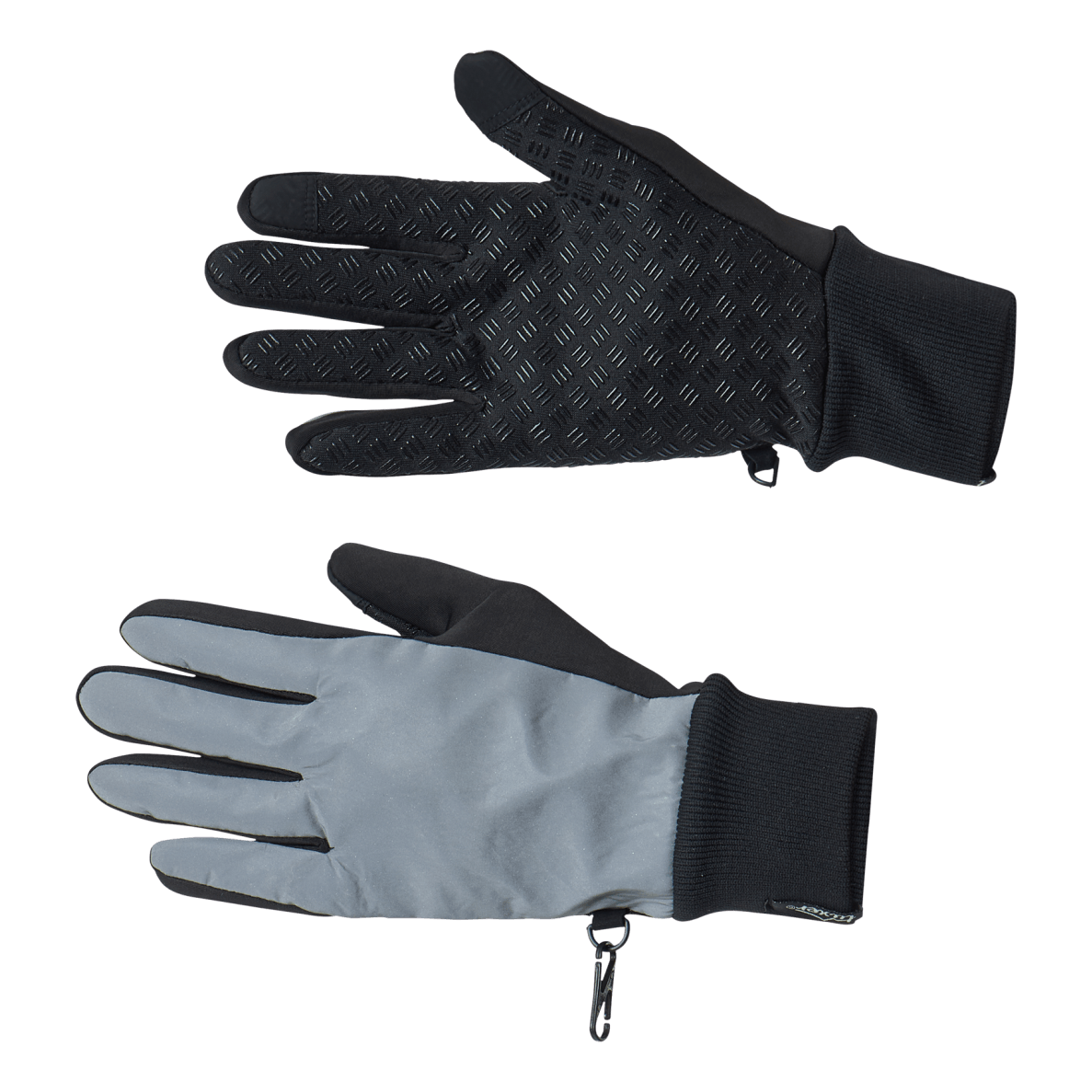 Idre Ladies Gloves Reflective Silver