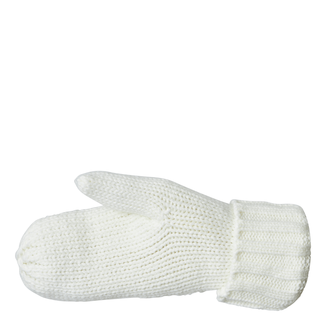 Knot Mittens Offwhite