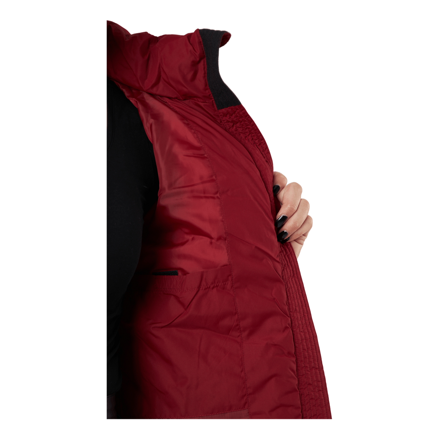 Ally 2 Jacket Red Dahlia