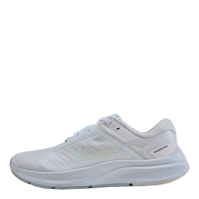 Air Zoom Structure 24 Women's  White/barely Green-light Soft