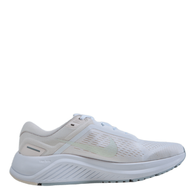 Air Zoom Structure 24 Women's  White/barely Green-light Soft