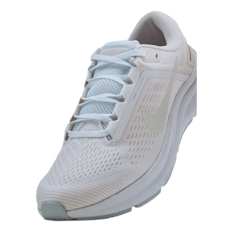 Air Zoom Structure 24 Women's  White/barely Green-light Soft