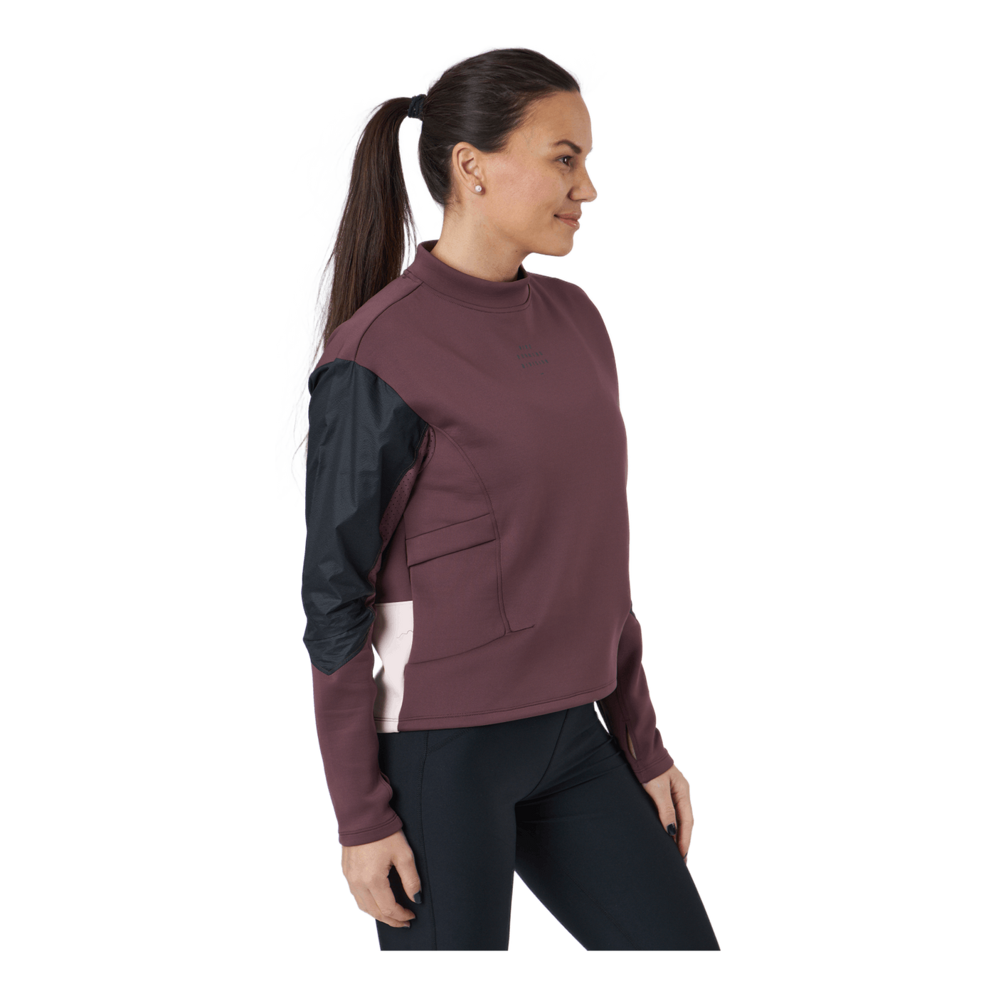 Dri-fit Run Divsion Women's Ru Dark Wine/black/pale Coral/bla