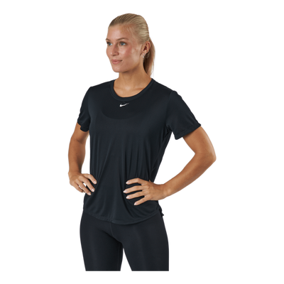 Dri-FIT One Women's Standard Fit Short-Sleeve Top BLACK/WHITE