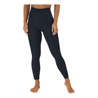 Yoga Luxe Dri-fit Women's 7/8  Black/dk Smoke Grey