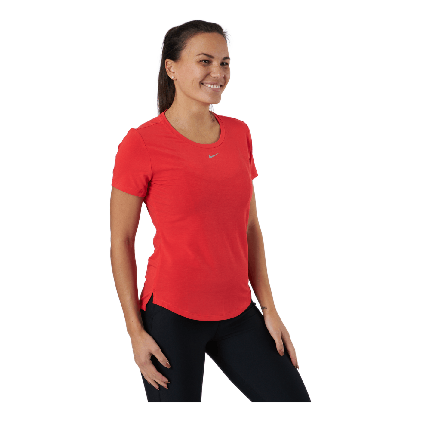 Dri-fit One Luxe Women's Stand Chile Red/reflective Silv