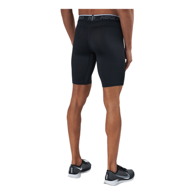 Nike Pro Dri-FIT Men's Long Shorts BLACK/WHITE