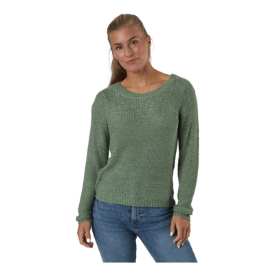 Onlgeena Xo L/s Pullover Knt Hedge Green