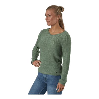 Onlgeena Xo L/s Pullover Knt Hedge Green