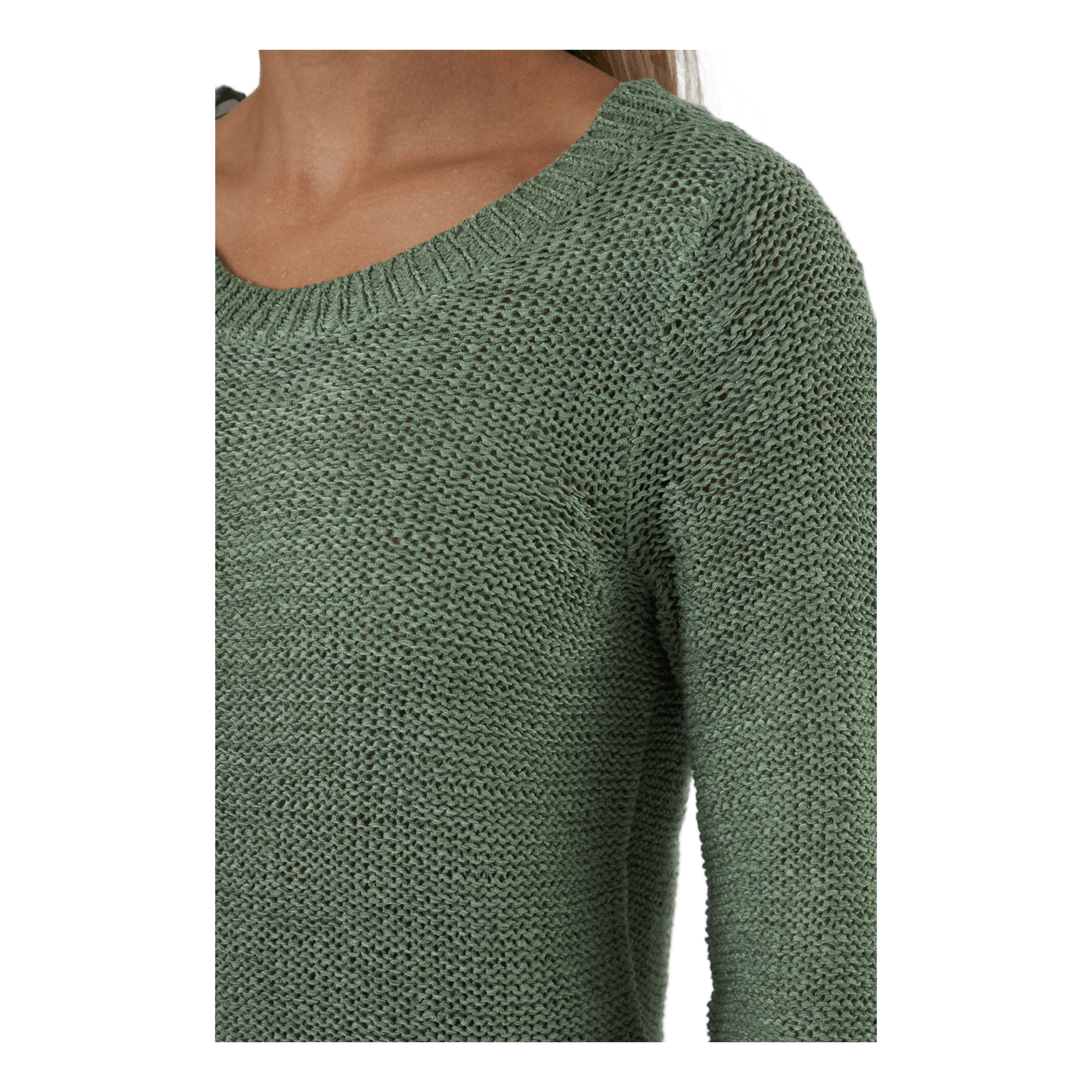 Onlgeena Xo L/s Pullover Knt Hedge Green