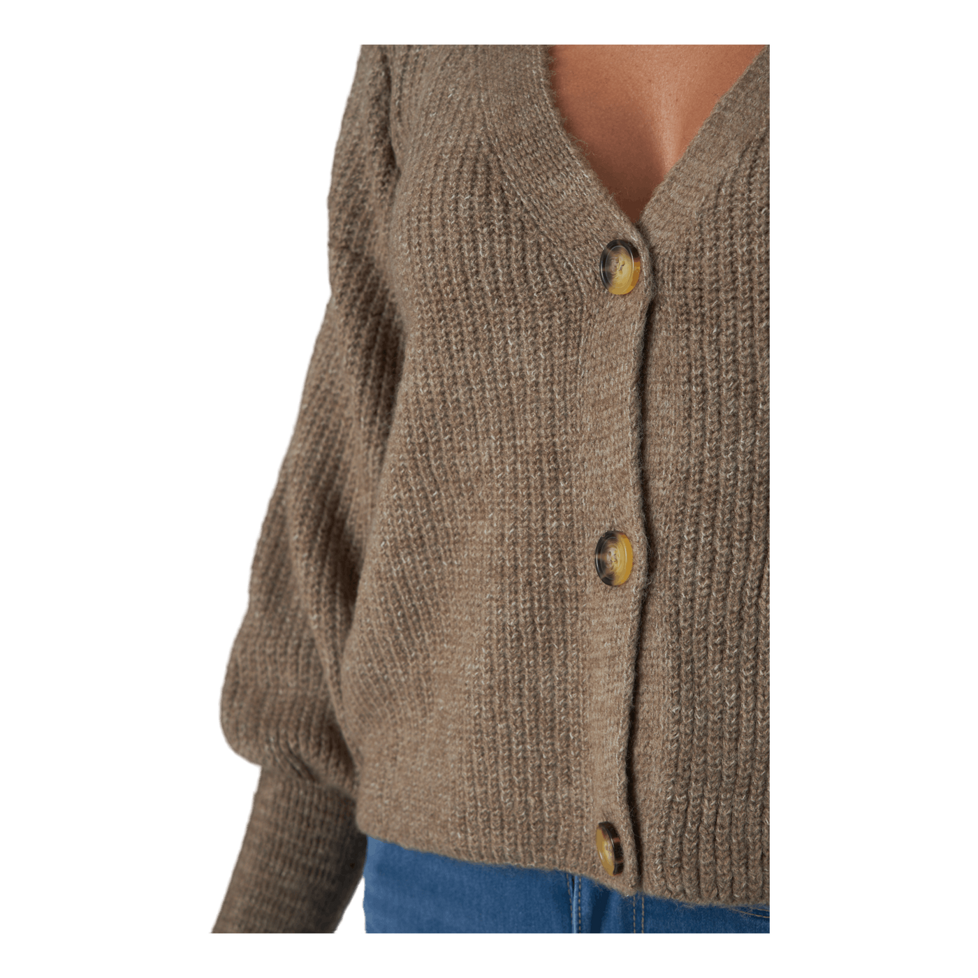 Onlclare L/s Cardigan Knt Caribou