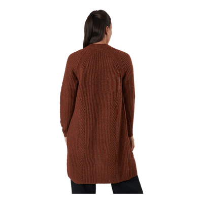 Onlbernice L/s Cardigan Knt Rustic Brown