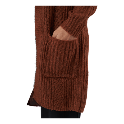 Onlbernice L/s Cardigan Knt Rustic Brown