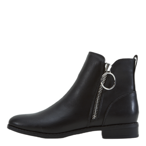 Onlbobby-22 Pu Zip Boot Black