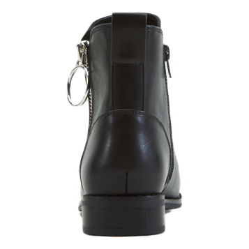 Onlbobby-22 Pu Zip Boot Black