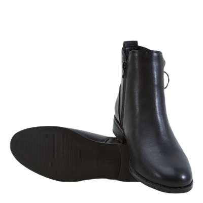 Onlbobby-22 Pu Zip Boot Black